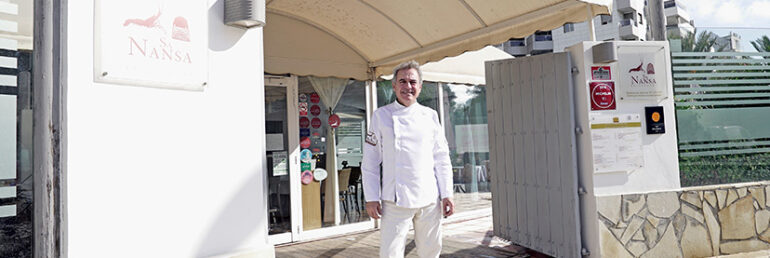 Pedro Tur Planells, chef ibicenco de Sa Nansa